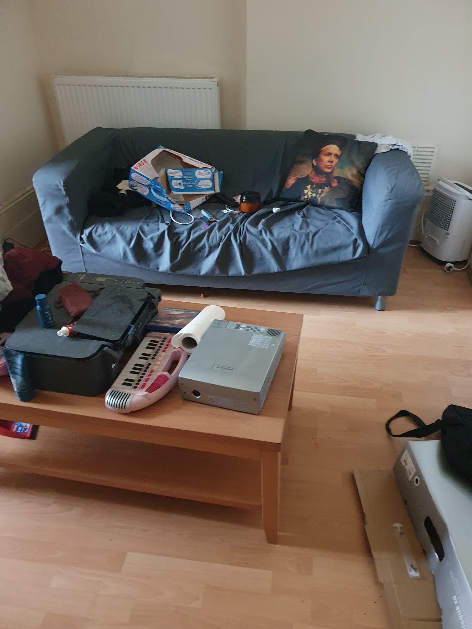 End of tenancy clearance before - Eastbourne